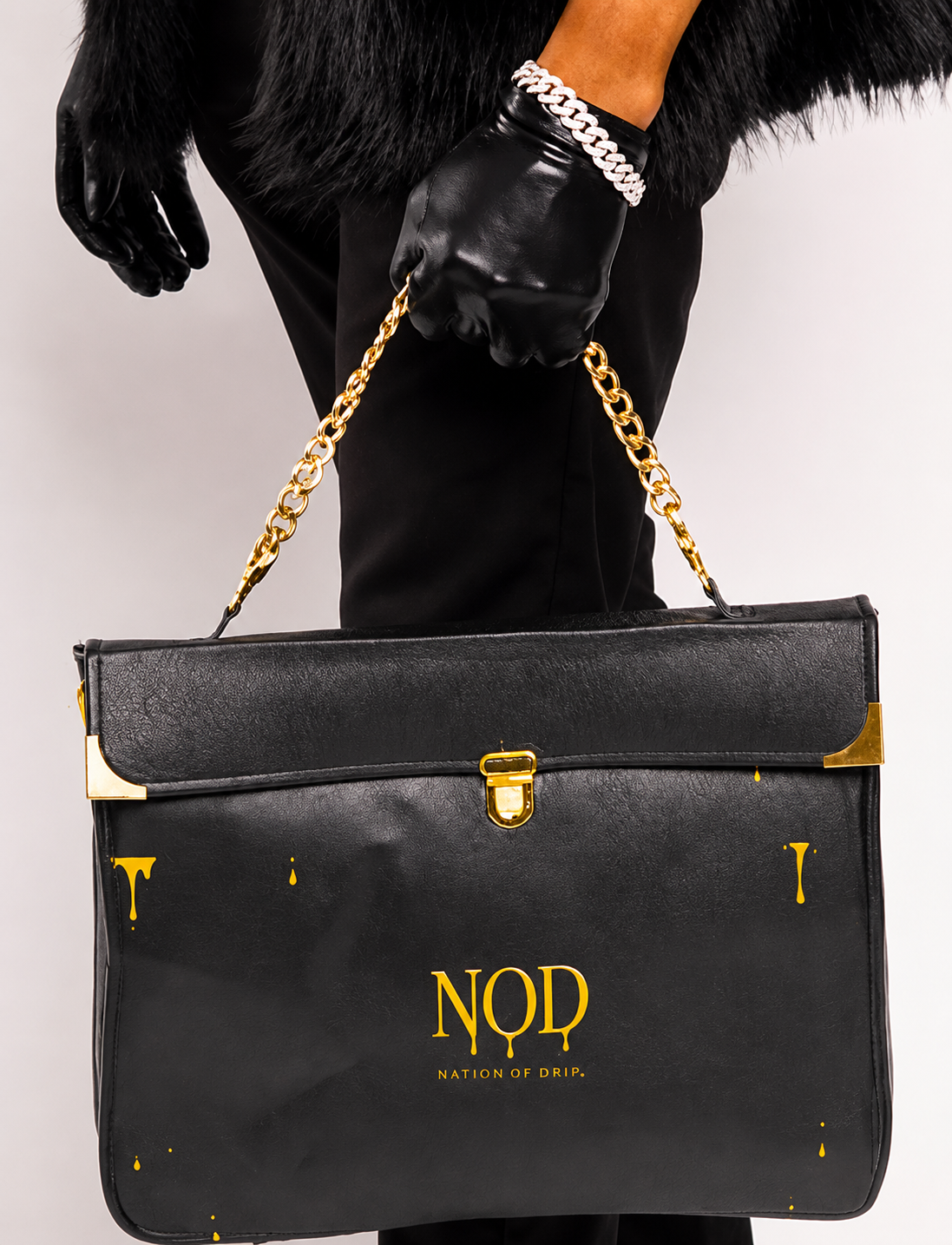 NOD Luxury Leather Briefcase