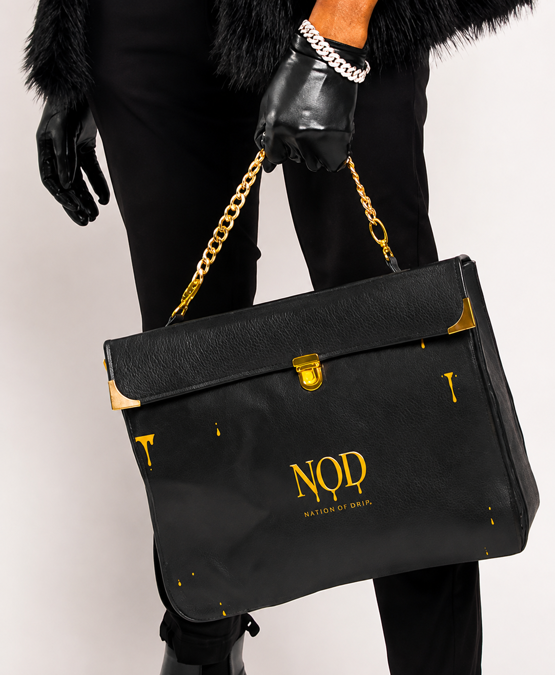 NOD Luxury Leather Briefcase
