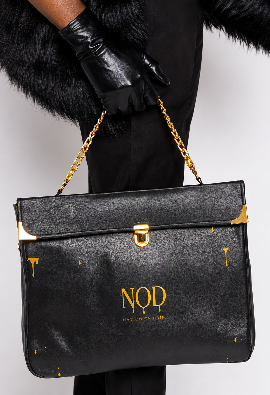 NOD Luxury Leather Briefcase